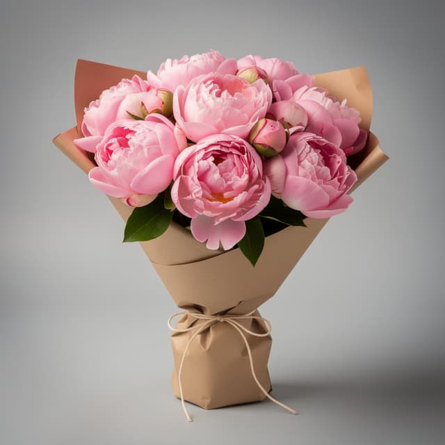 Şakayık (Peony) Buketi